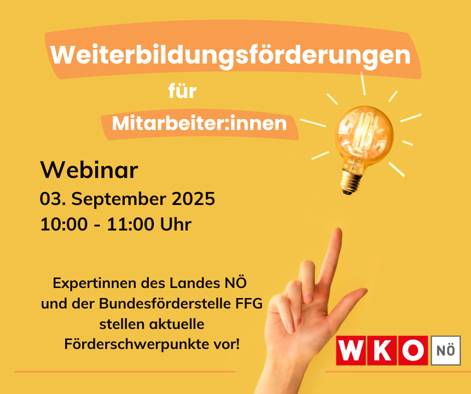 Weiterbildungsförderung für Mitarbeiter:innen 