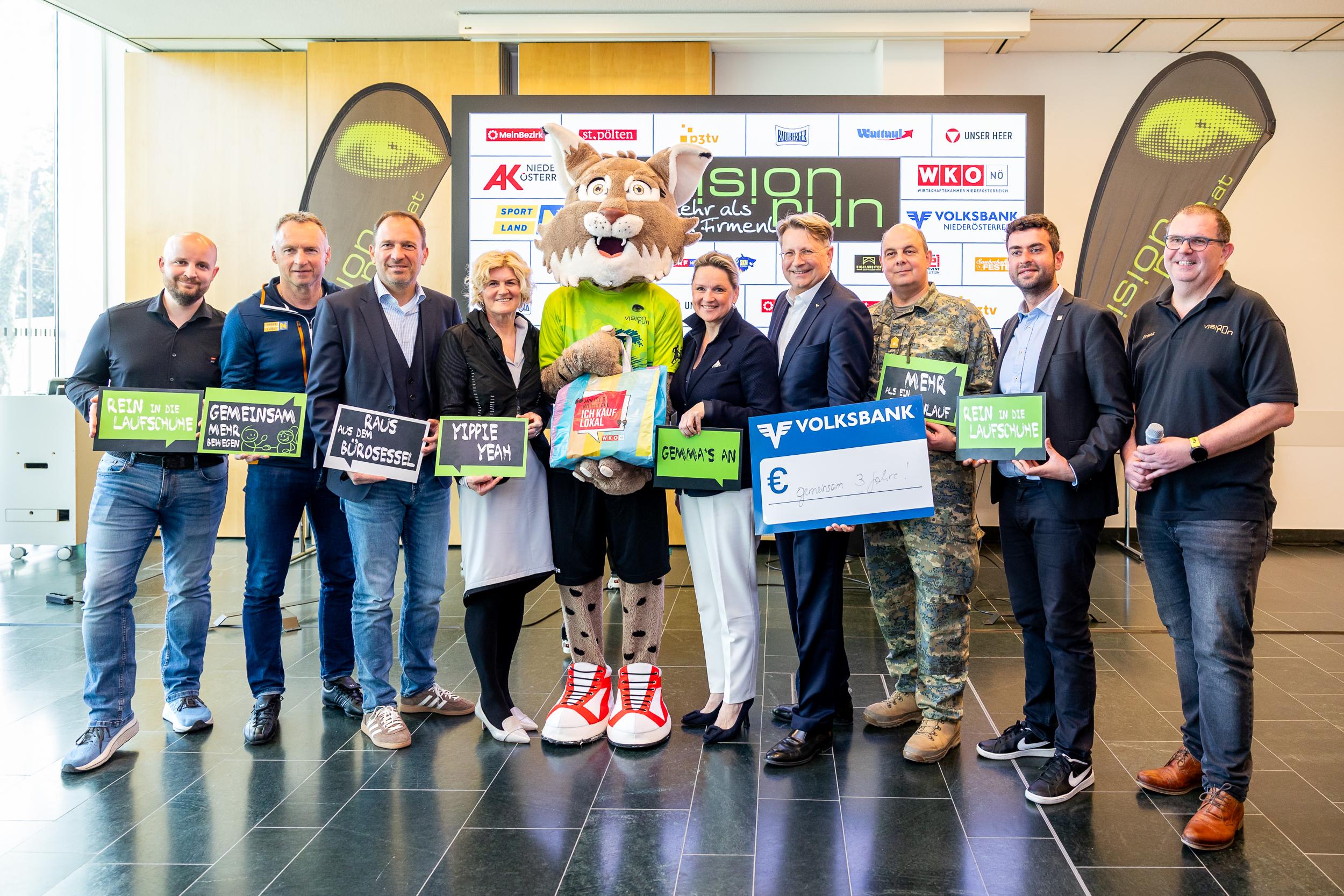 Die Sponsoren des VISION RUN