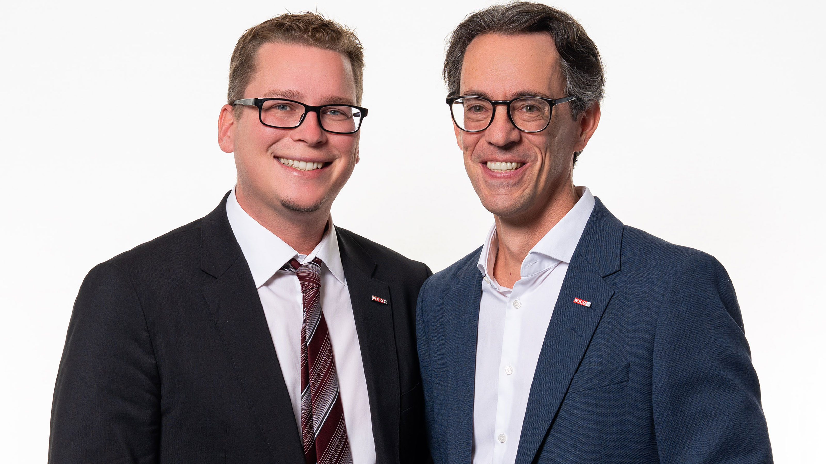 WKNÖ-Bezirksstellenobmann Sebastian Makoschitz-Weinreich und WKNÖ-Bezirksstellenleiter Andreas Marquardt