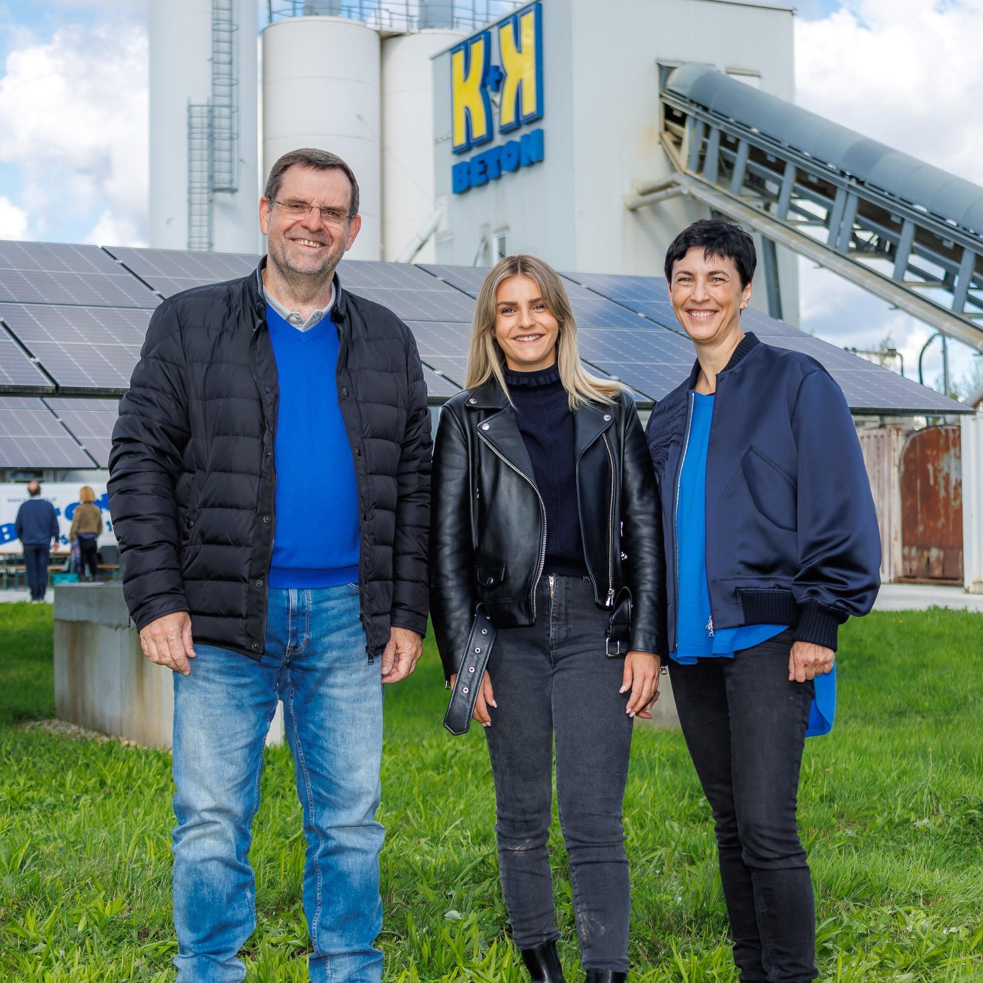 Familie Kovanda: KR Leopold Kovanda, Eva Kovanda jun., Ing. KR Eva Kovanda