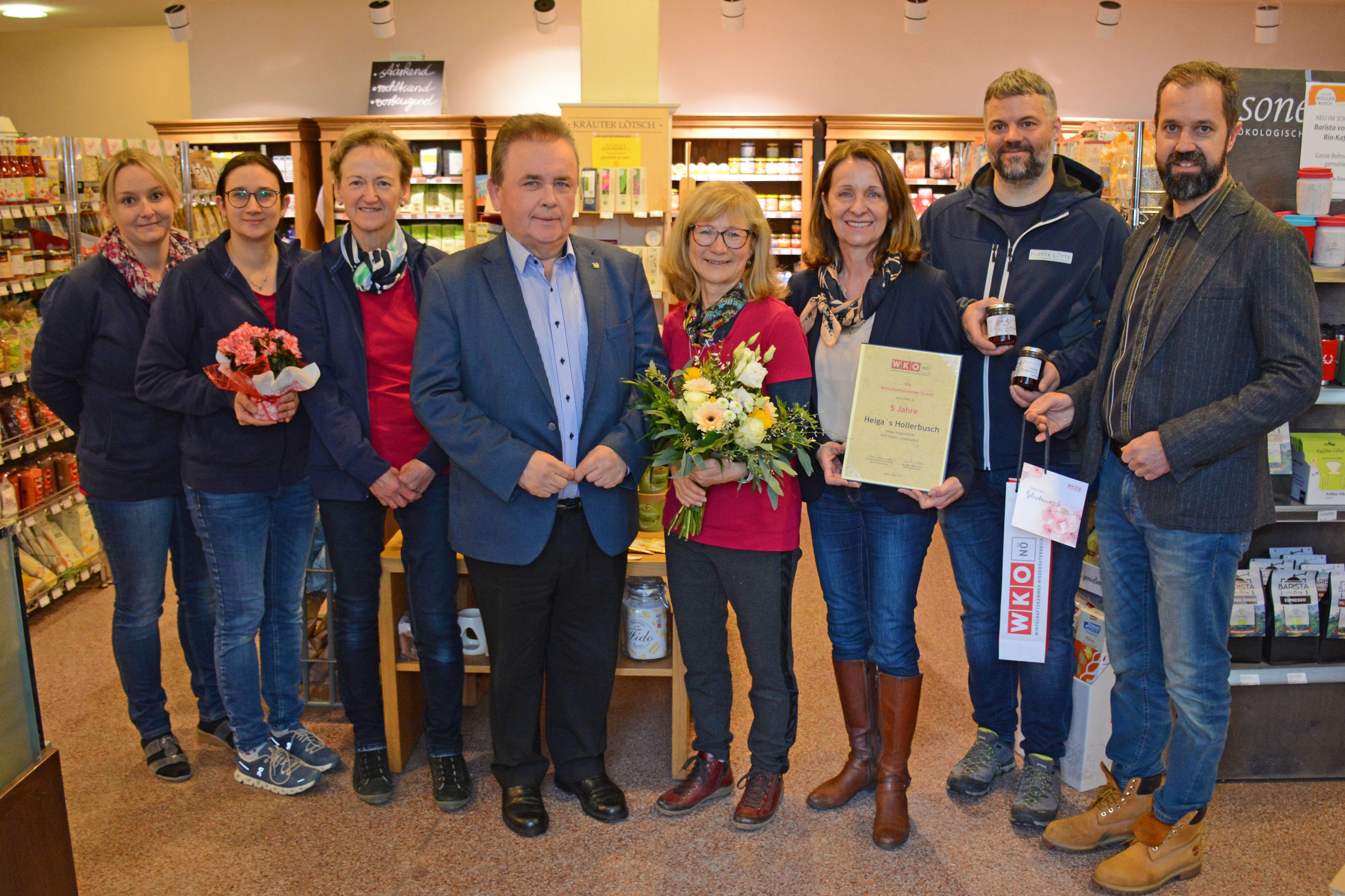 Jubiläum Helga Hollerbusch