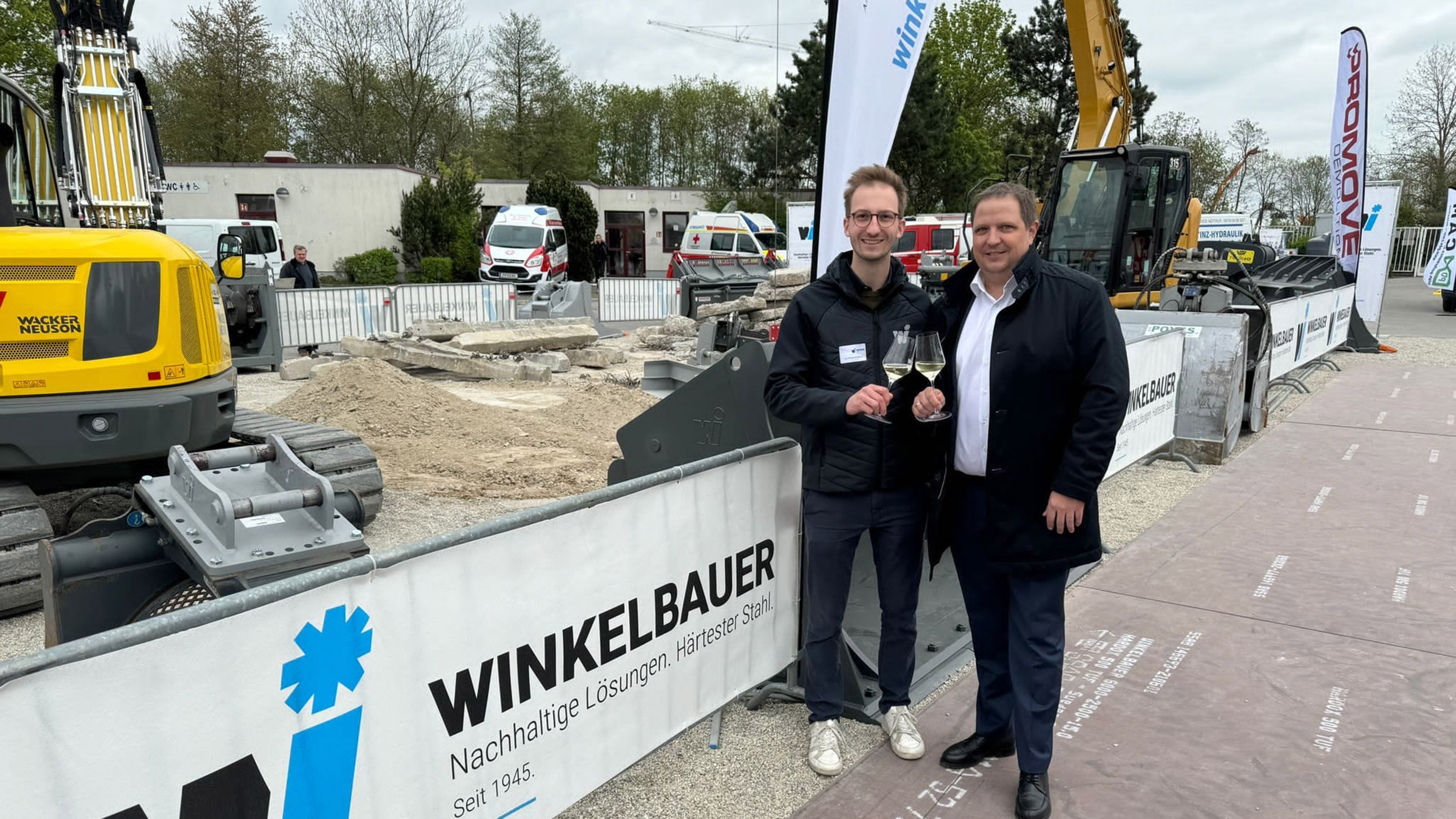 Mario Burger und Stephan Winkelbauer