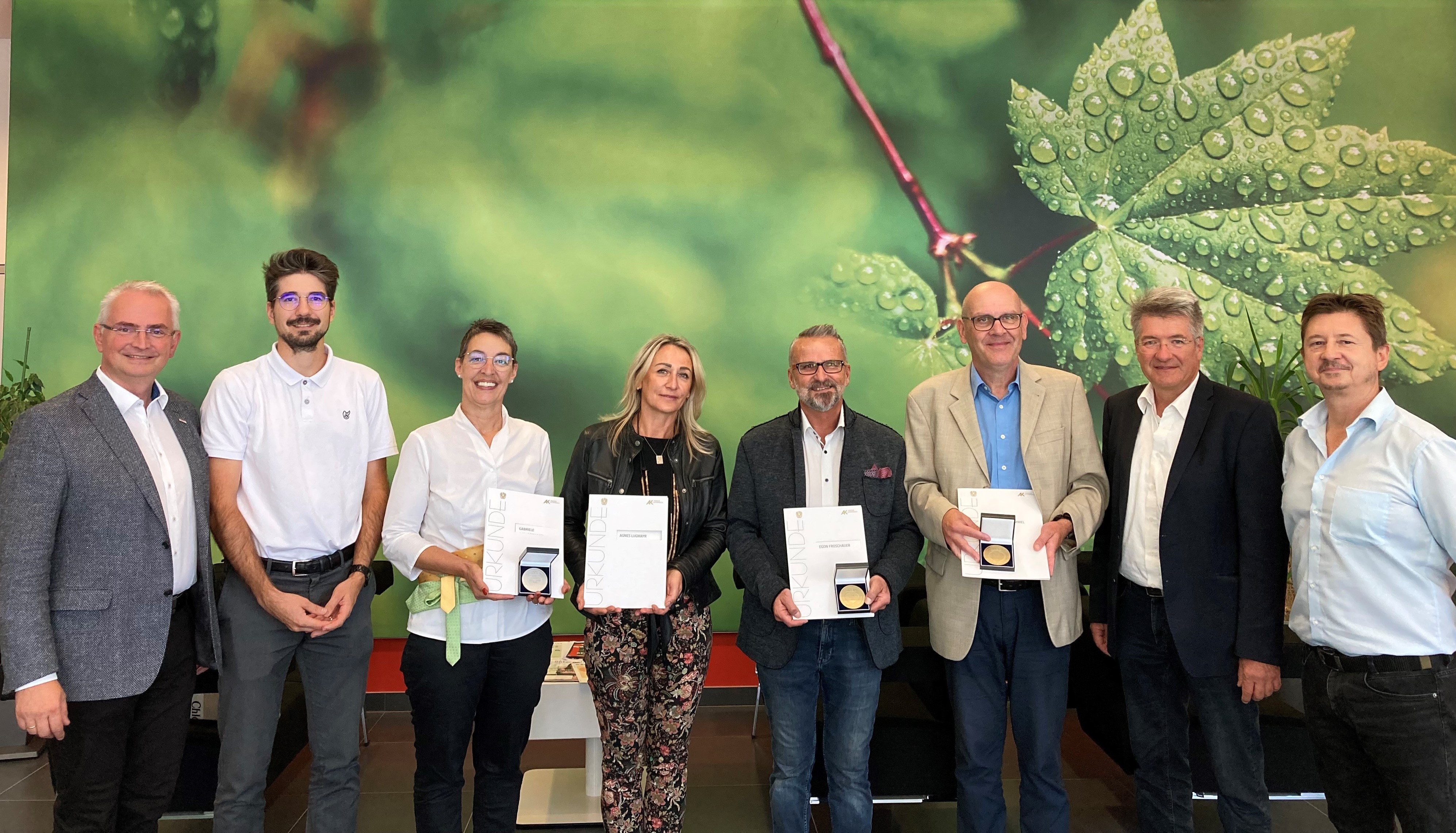 Mitarbeiterehrung Sch&uuml;ller