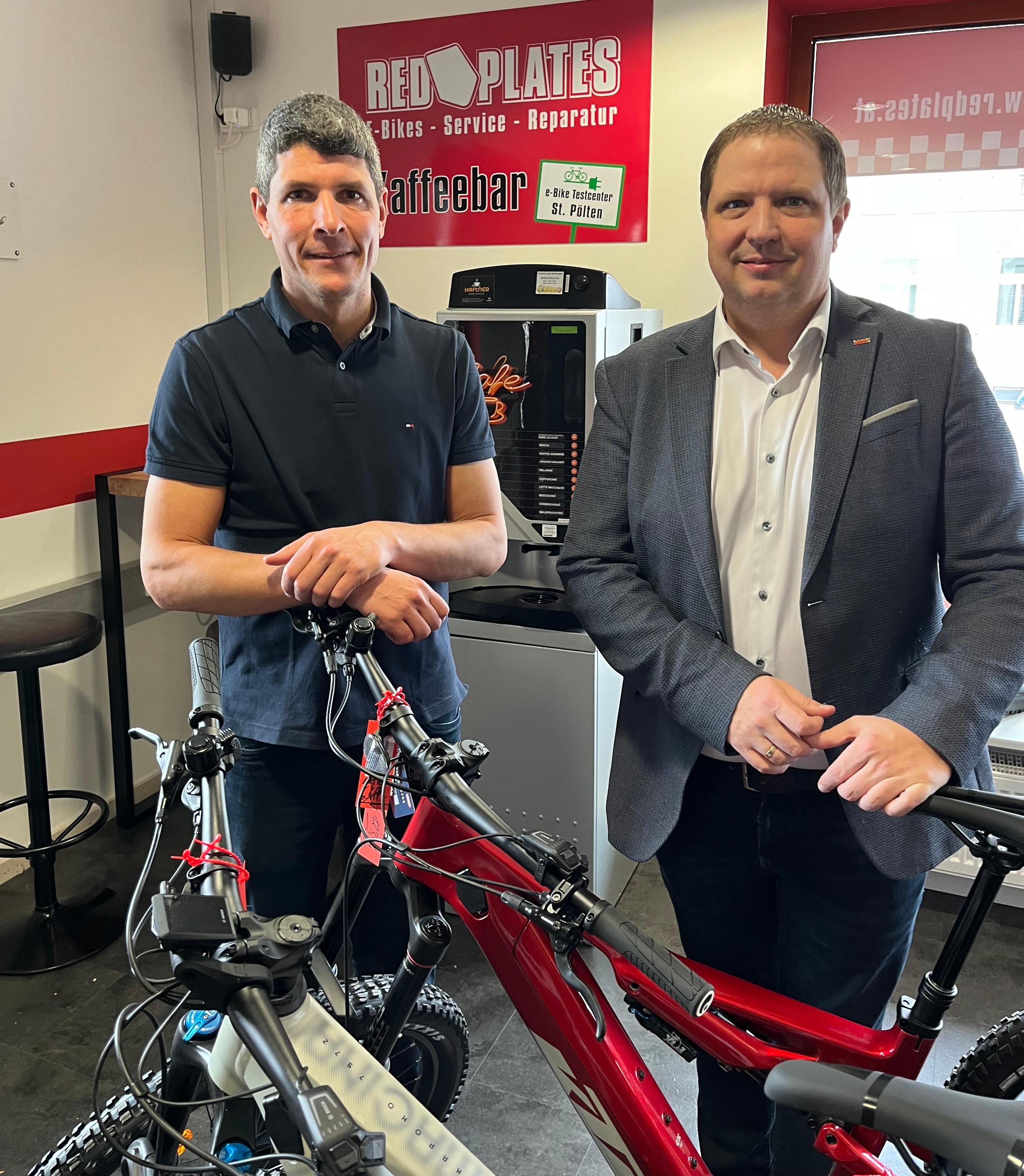 Florian Woracek und Mario Burger