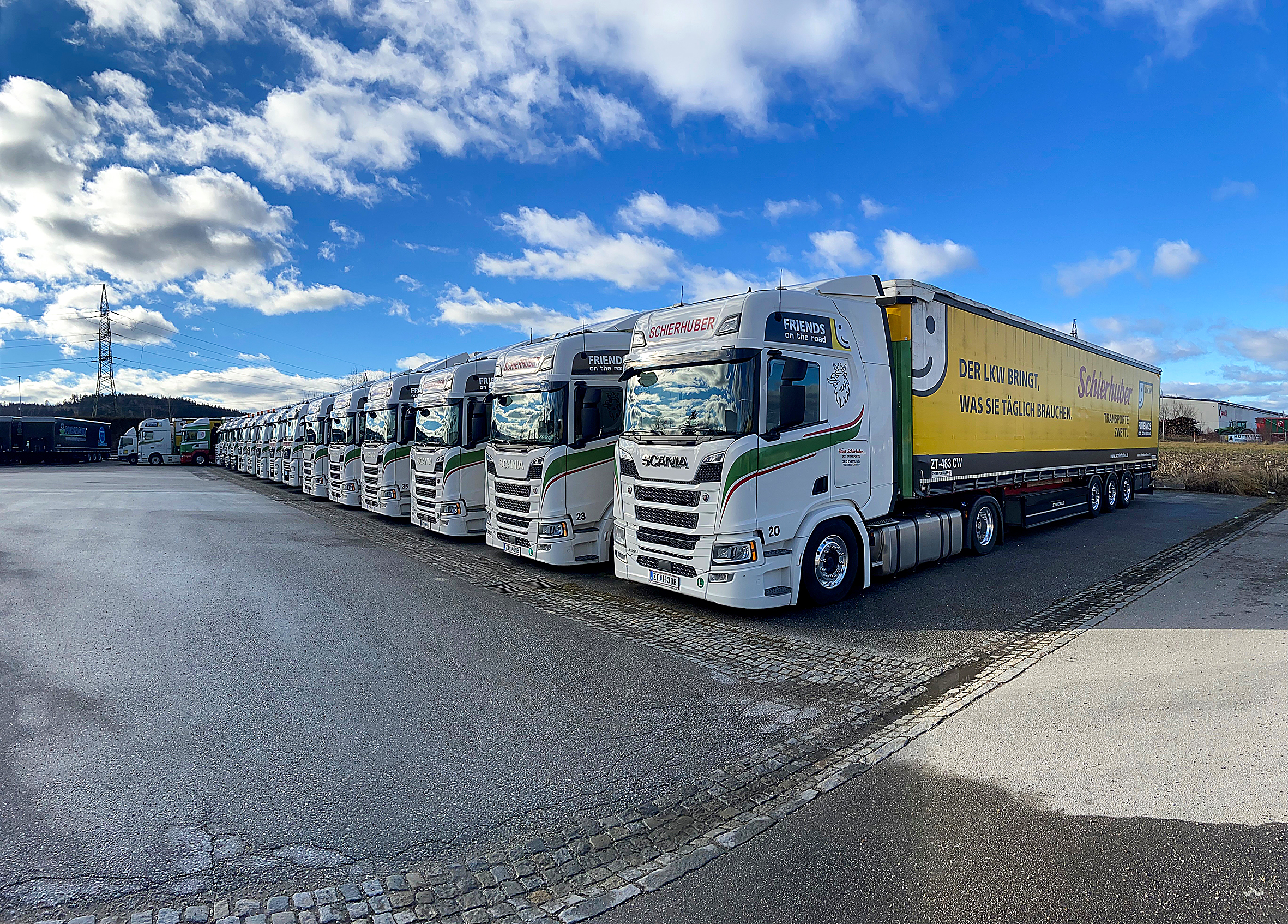 20 Fahrzeuge und 35 Mitarbeiter beschäftigt Schierhuber in Zwettl. 