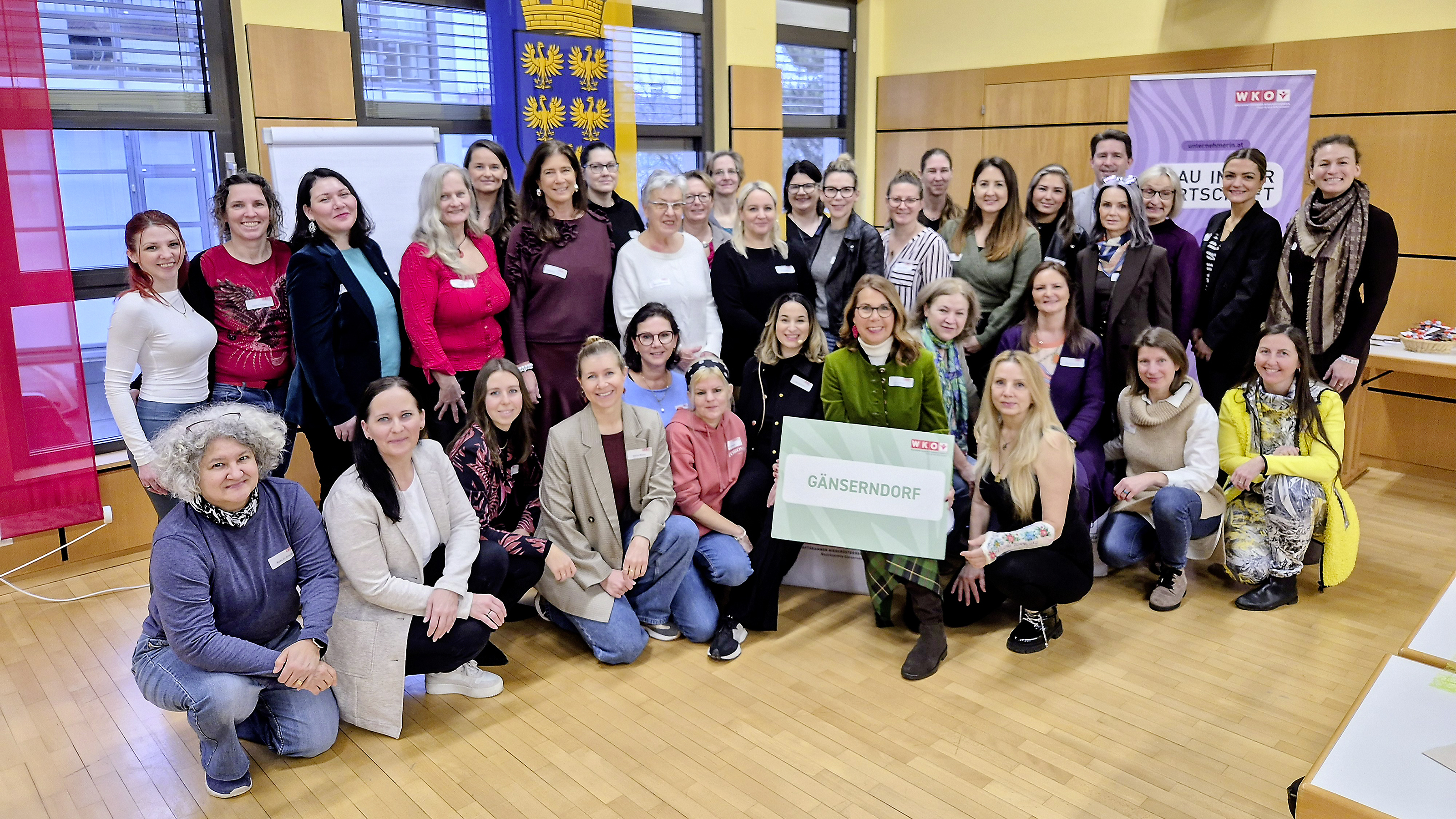 Gruppenfoto mit Unternehmerinnen