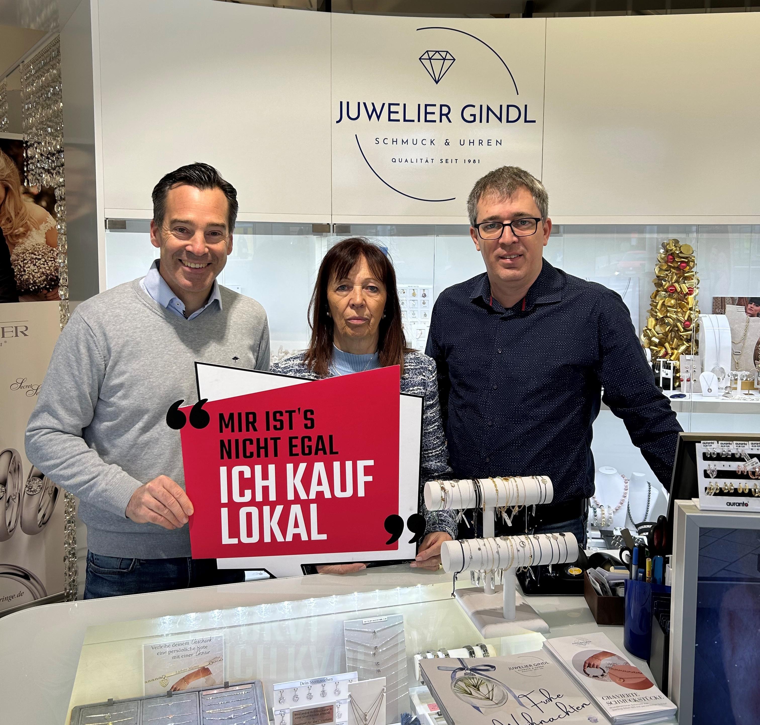 Andreas Kirnberger, Gertraud Gindl, Michael Gindl