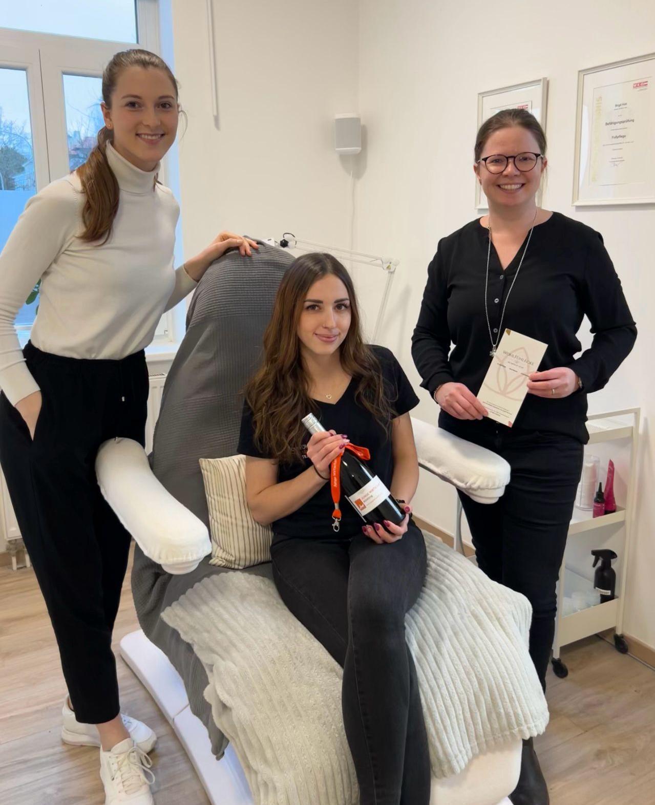 Lilly Kaltenbrunner, Birgit Voit und Andrea Lautermüller