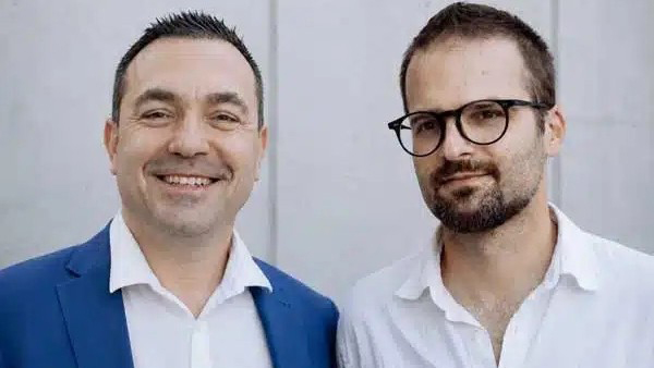 Gesch&auml;ftsf&uuml;hrer Szabolcs Po&oacute;r und Gesellschafter Szabolcs Jo&oacute;.