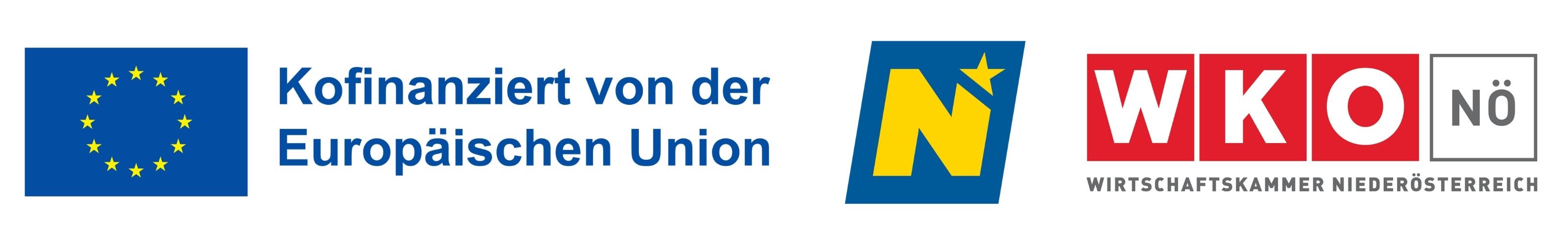 Logoleiste: EFRE, Land N&Ouml;, WKN&Ouml;