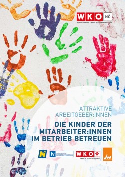 Cover Broschüre Kinderbetreuung