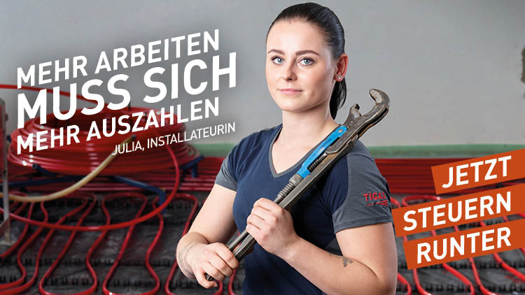 Mehr arbeiten muss sich mehr auszahlen