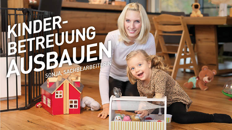 Kinderbetreuung ausbauen