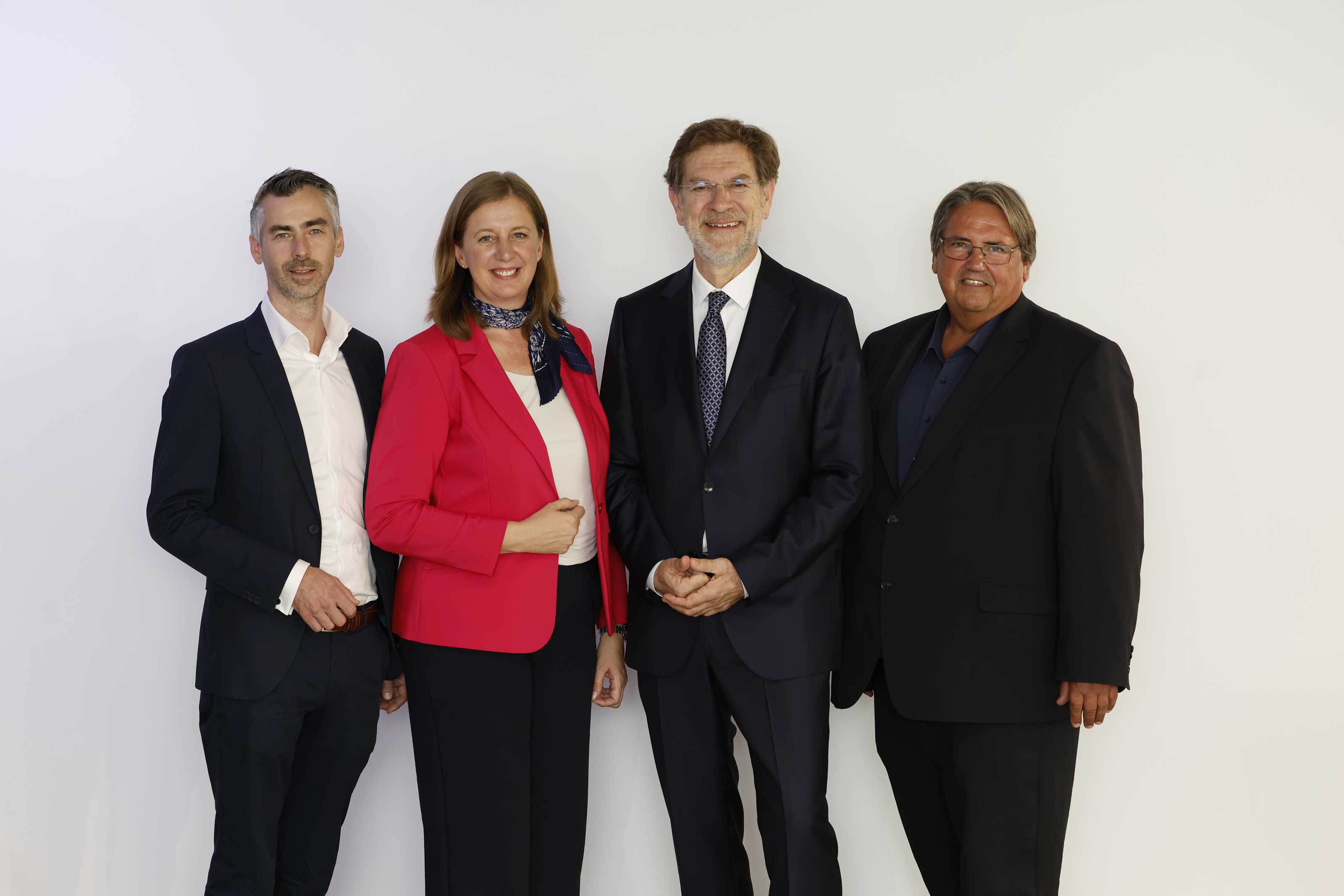 Christoph Pramhofer, Barbara Eibinger-Miedl, AndreasZakostelsky und Josef Muchitsch