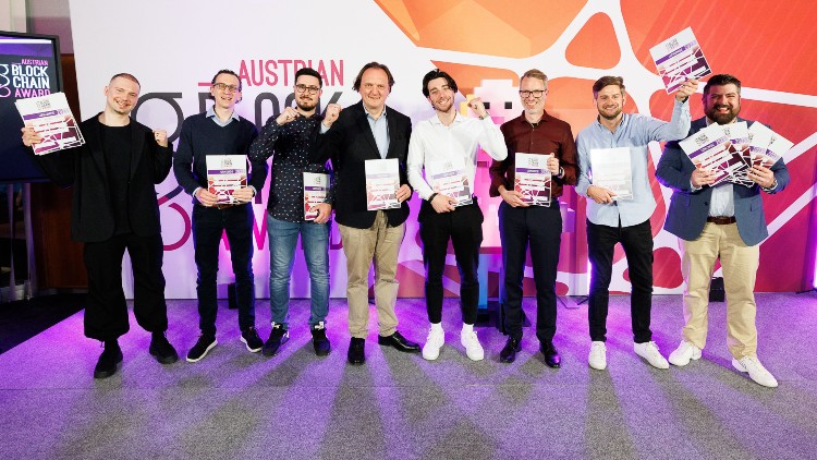 Sieger des Austrian Blockchain Awards 2023