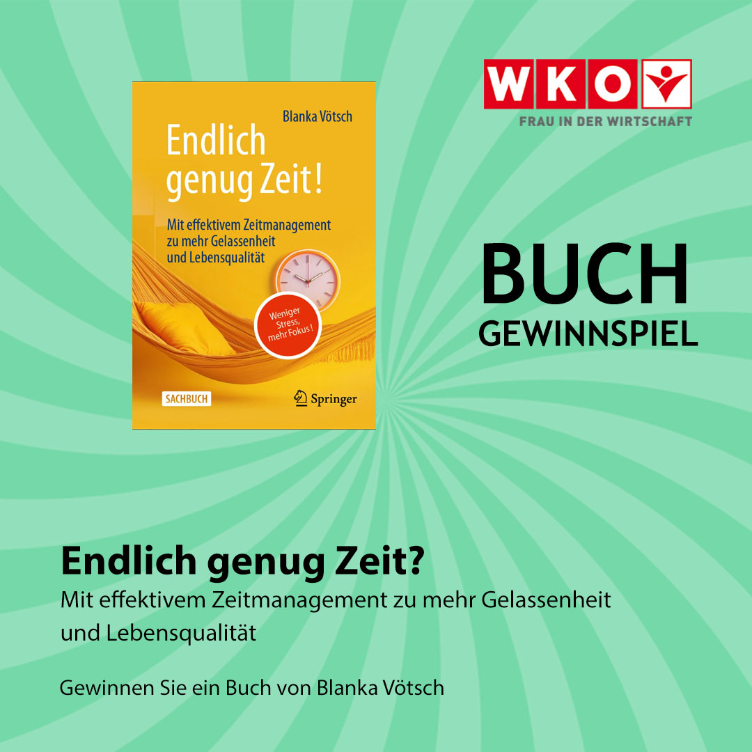 Cover des Buches "Endlich genug Zeit!" von Blanka V&ouml;tsch
