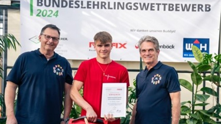 Preisträger Bundeslehrlingswettbewerb Pflasterer 2024