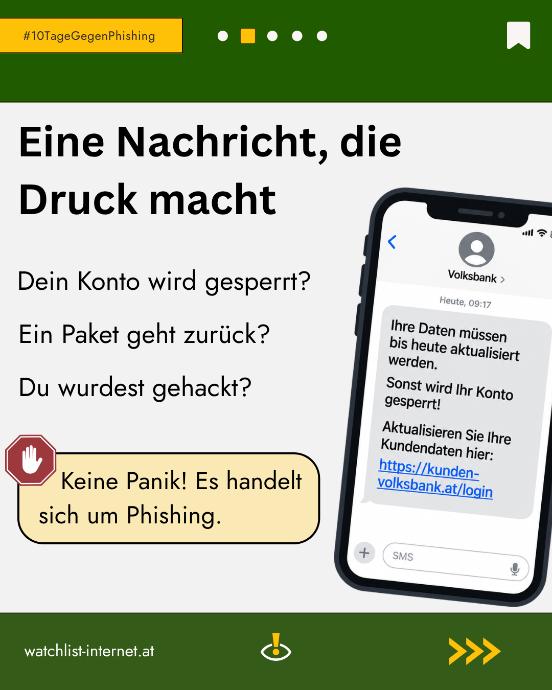 Posting Druck Watchlist Internet