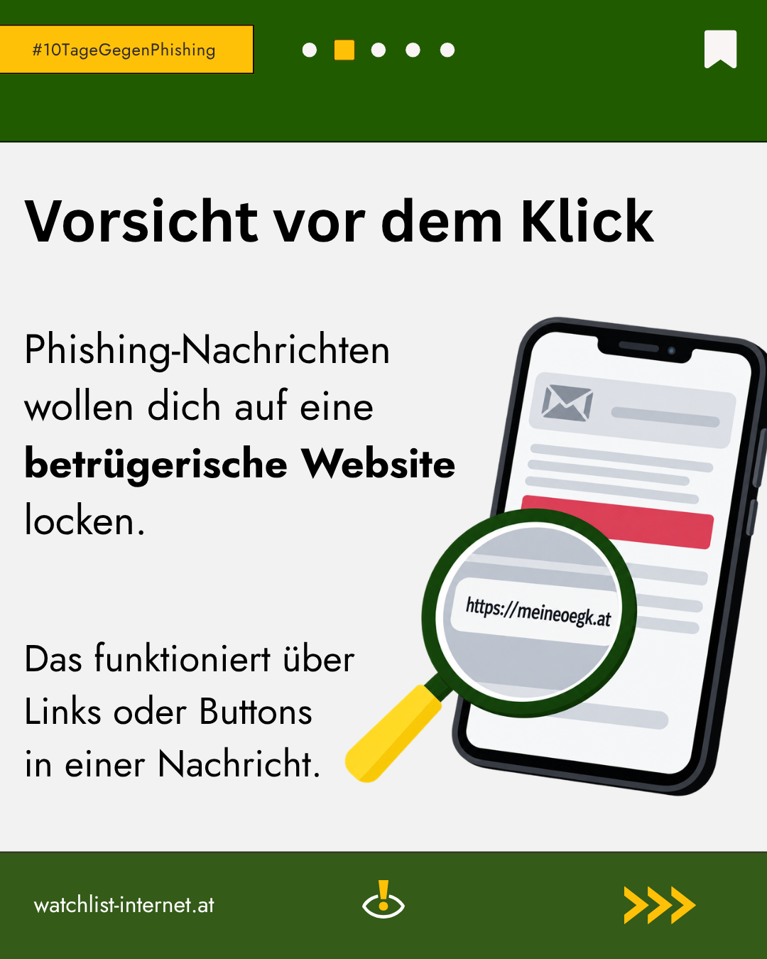 Posting Fake-Links Watchlist Internet