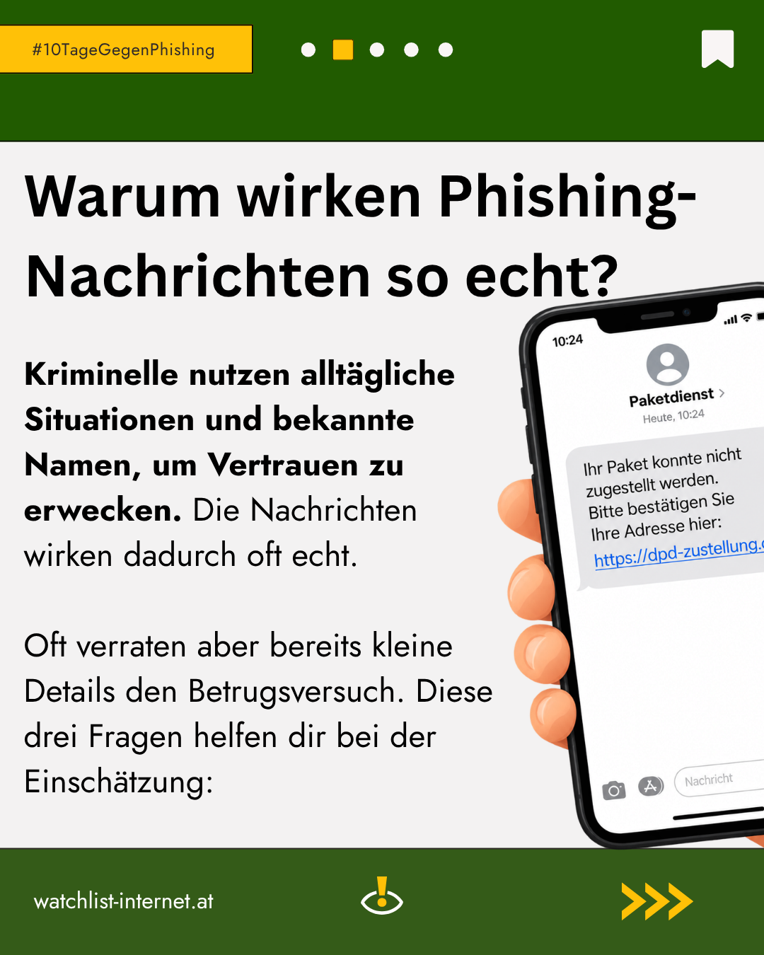 Posting Plausibilit&auml;t abw&auml;gen Watchlist Internet