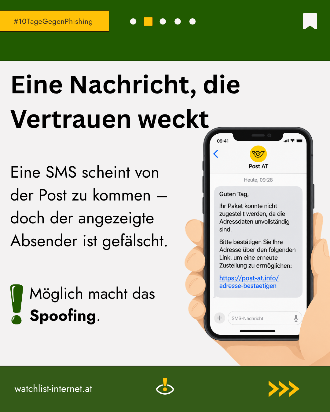 Sujet Posting Spoofing Watchlist Internet