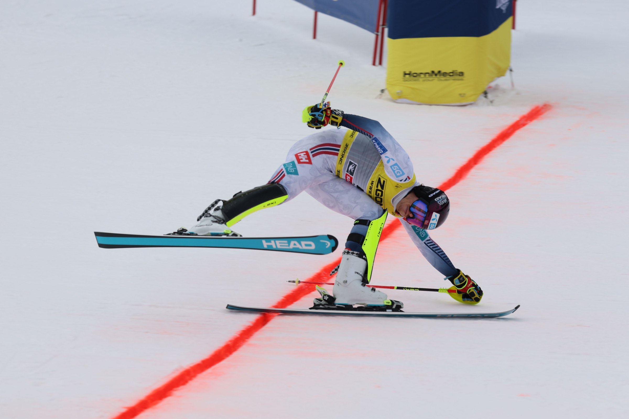 Vizeweltmeister Atle Lie Mc. Grath beim Weltmeisterslalom