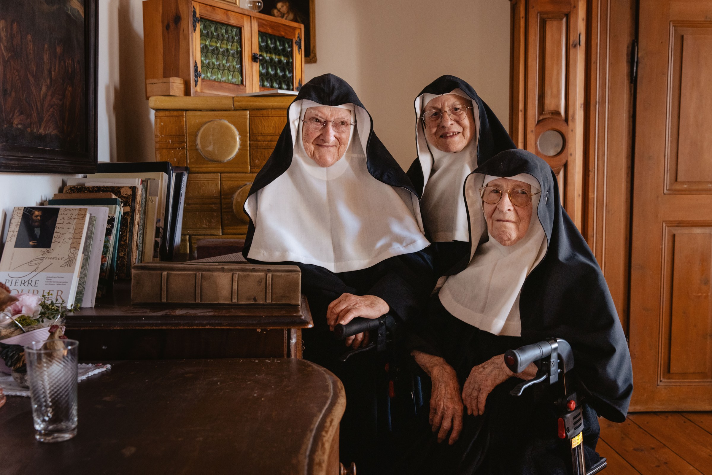 Schwester Bernadette, Schwester Regina und Schwester Rita