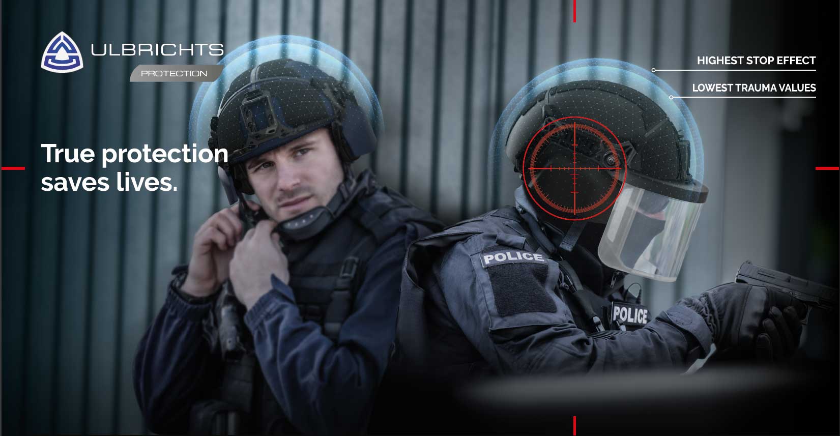 Polizeihelme der Firma Ulbrichts GmbH