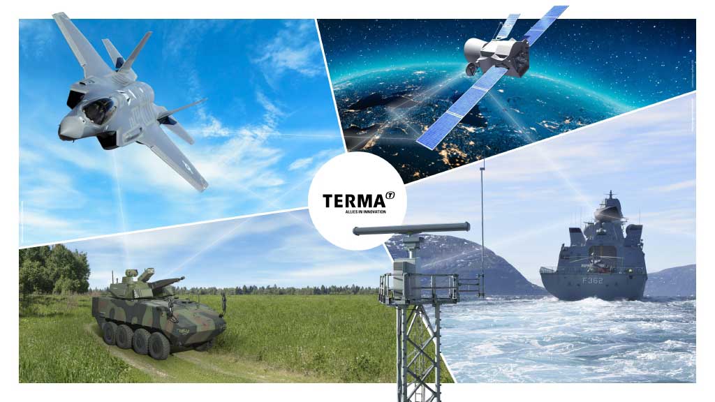 Collage der Produkte der Terma Technologies GmbH