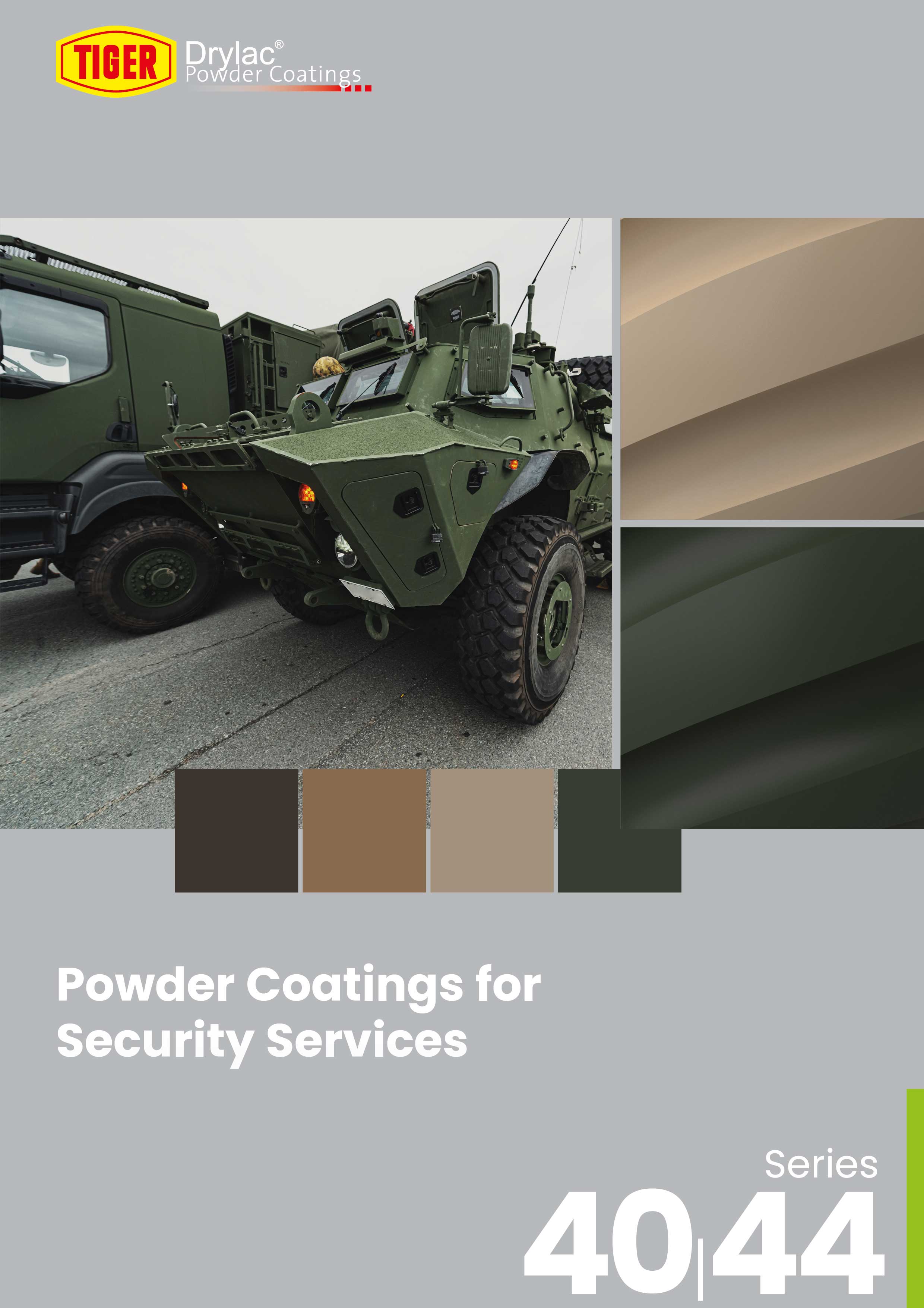 Tiger Powder Coatings for Security Services