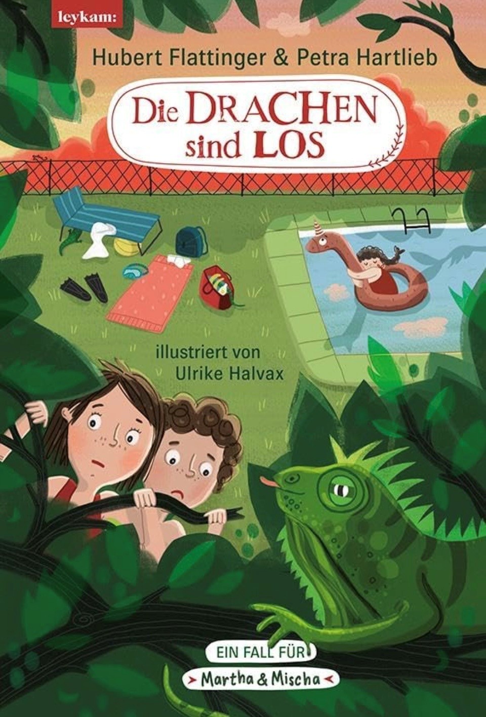 Cover des Kinderbuches: Die Drachen sind los