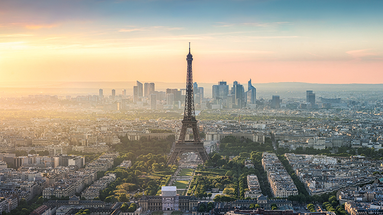 Ansicht Panorama Paris