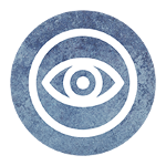 Piktogramm Augenoptikerin