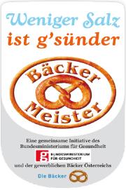 Weniger Salz ist g'sünder