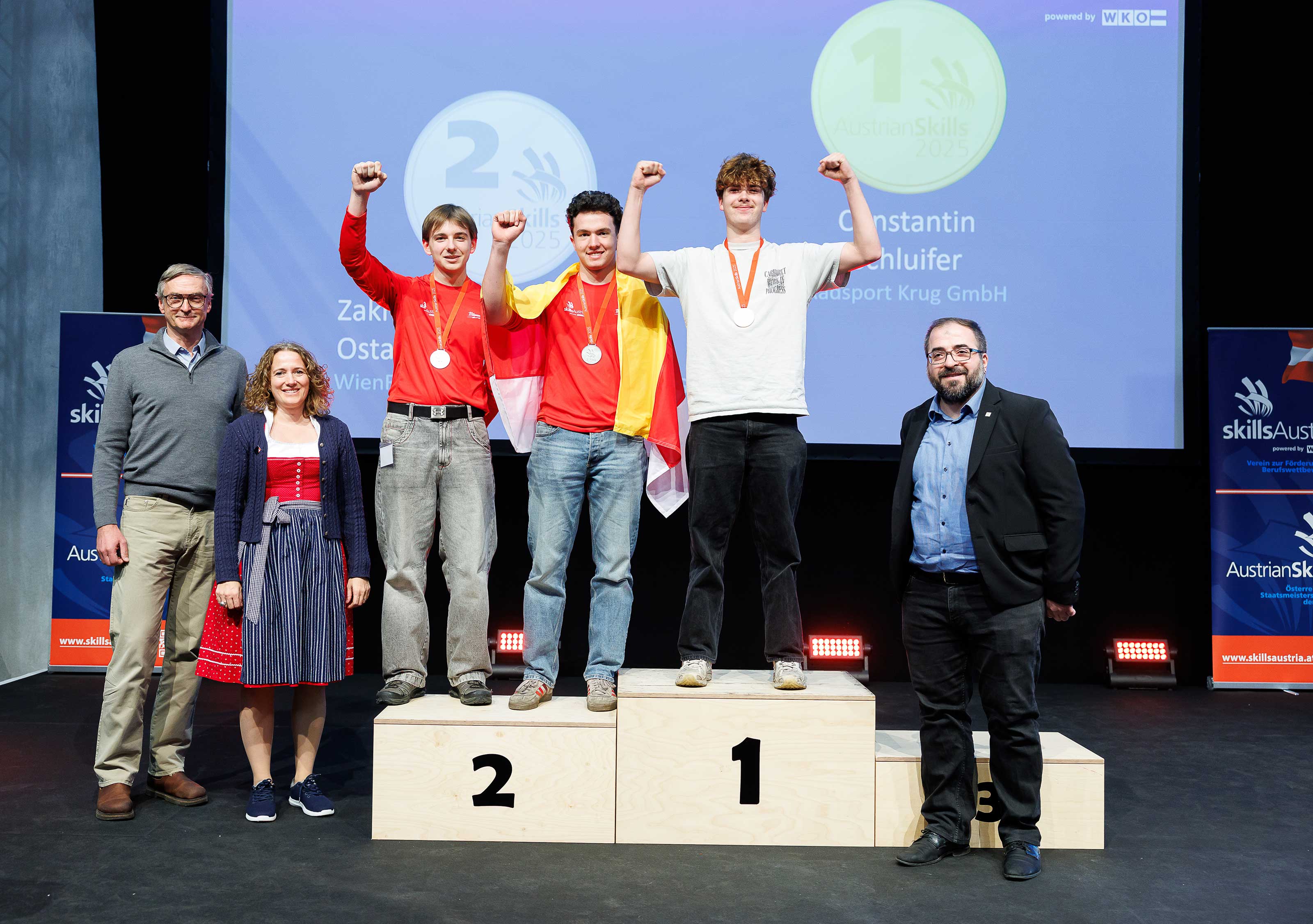 Gewinner der AustrianSkills 2025 im Beruf Fahrradmechatronik