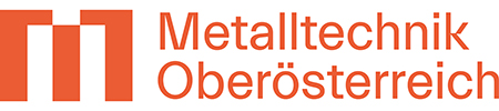 logo, metalltechnik, orange schrift