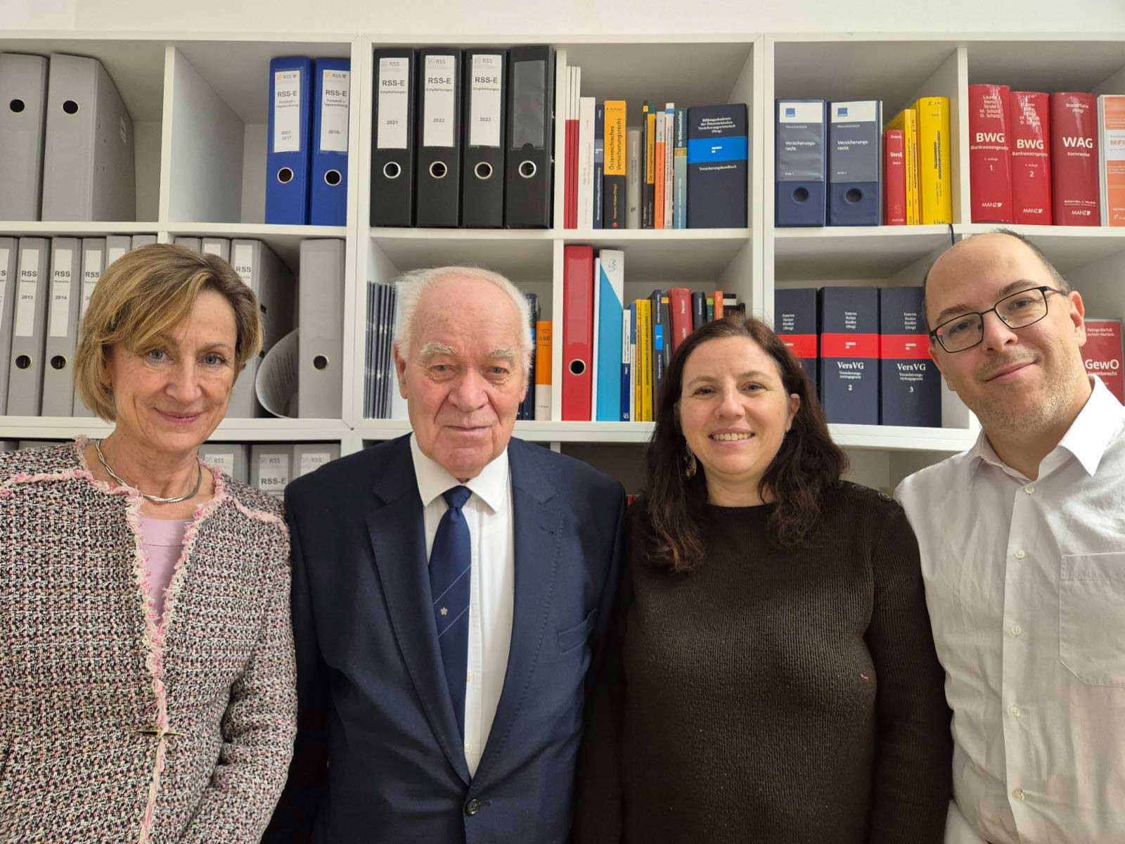 Mitglieder der Rechtsservice- und Schlichtungsstelle (RSS): Sonja Bydlinski, Gerhard Hellwagner, Olivia Strahser und Christian Wetzelberger