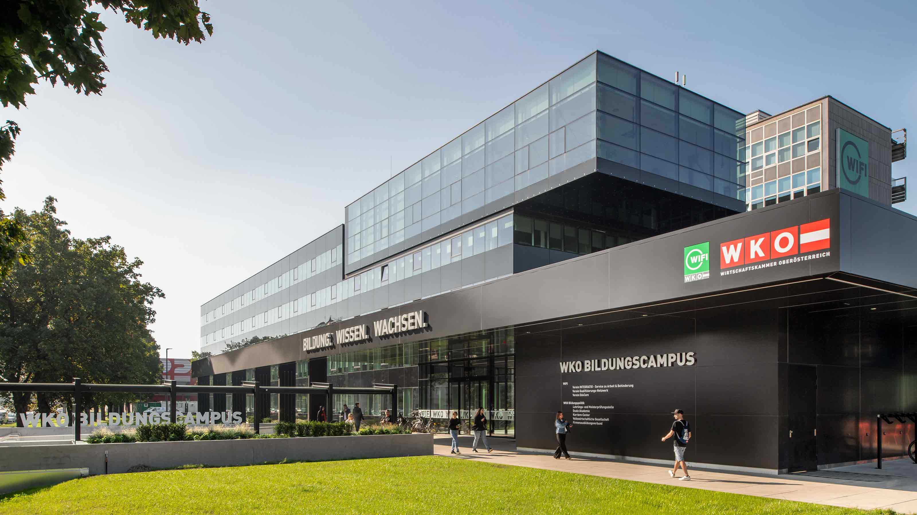 Au&szlig;enansicht WKO Bildungscampus