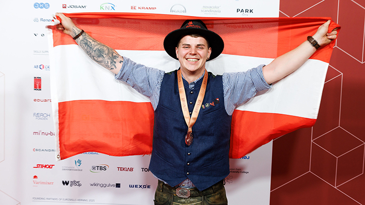 Bronzemedaillengewinner Daniel Schinagl.