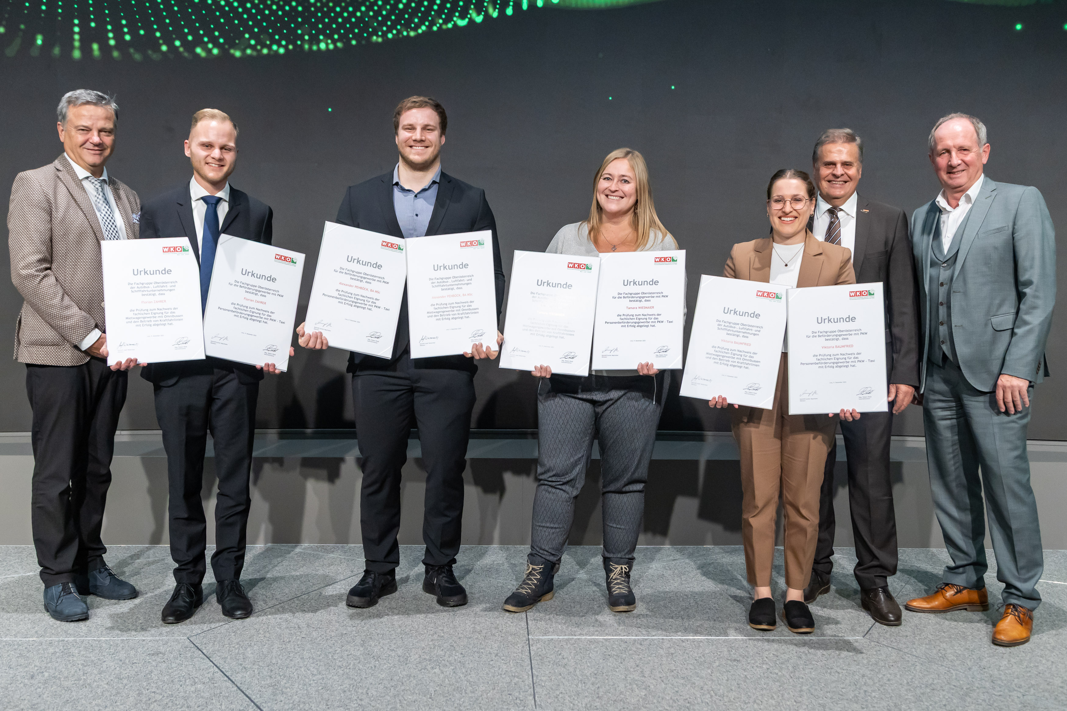 Konzessionsprüfungsfeier