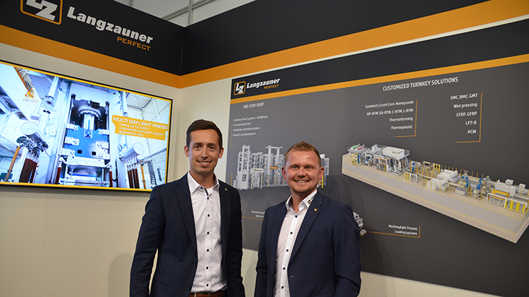 Langzauner: Wiesner (l.) und Martin Schachl (Global Sales Manager).