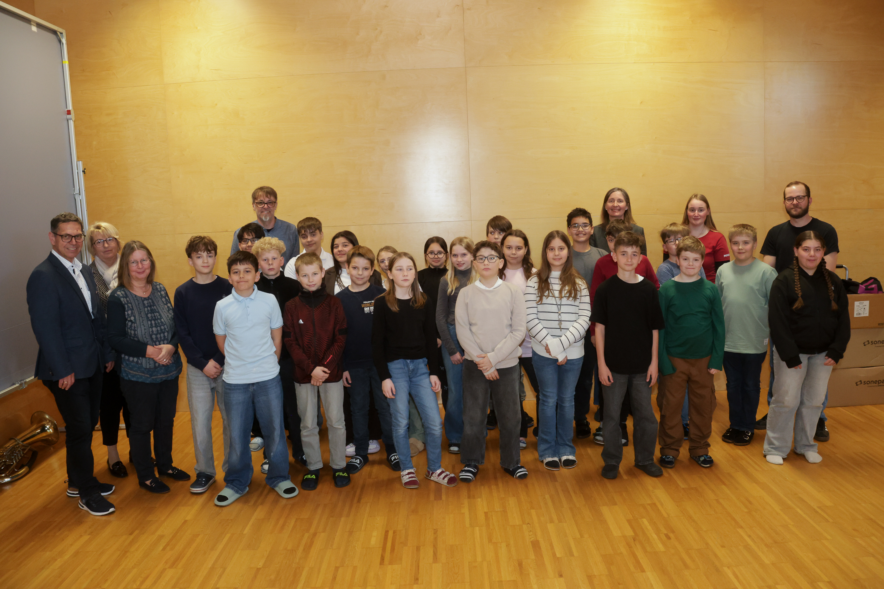 Patenschaft TNMS Grieskirchen Tischlerei Moser