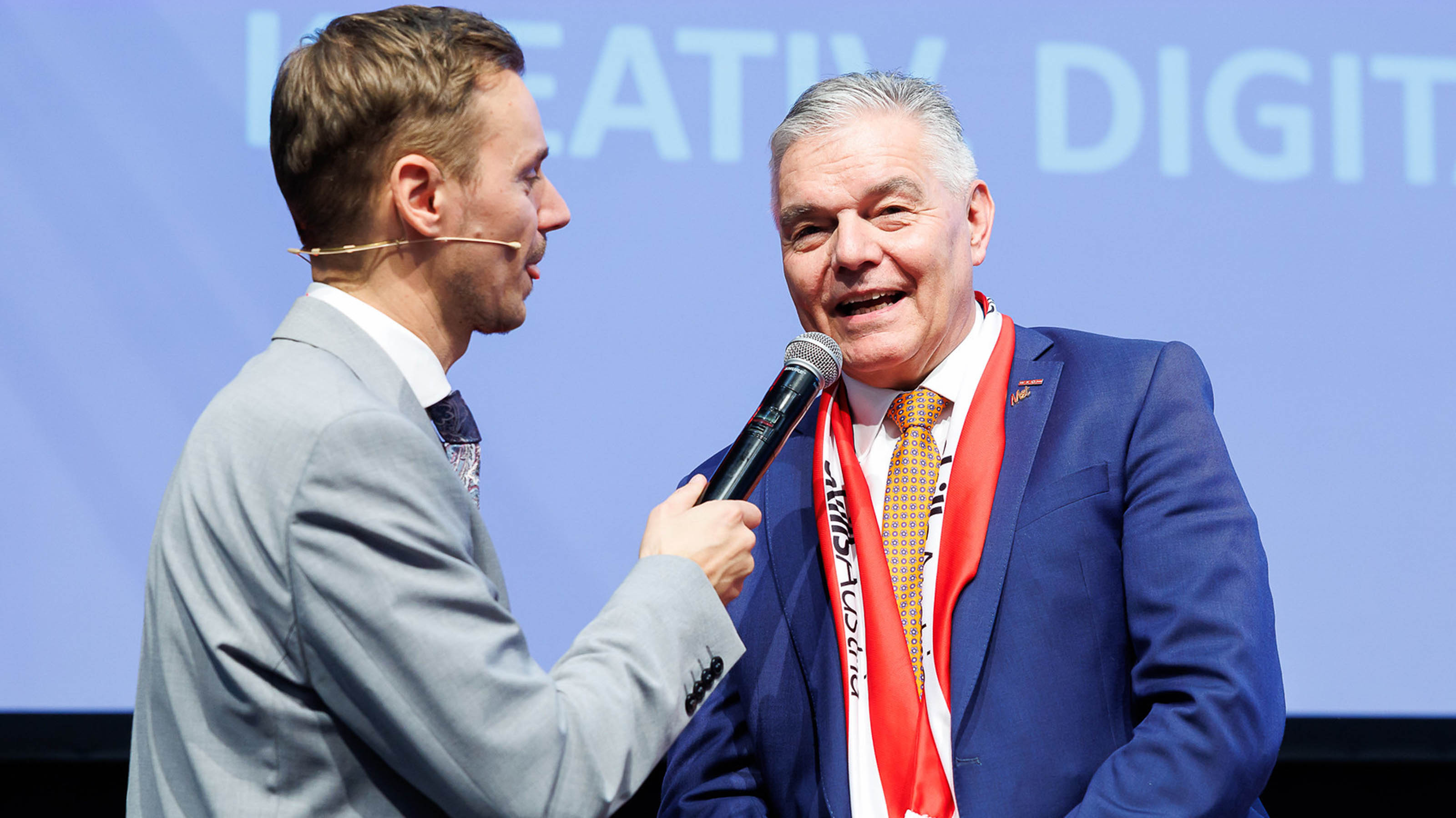 WKOÖ-Vizepräsident Leo Jindrak bei den Austrian Skills 2025.