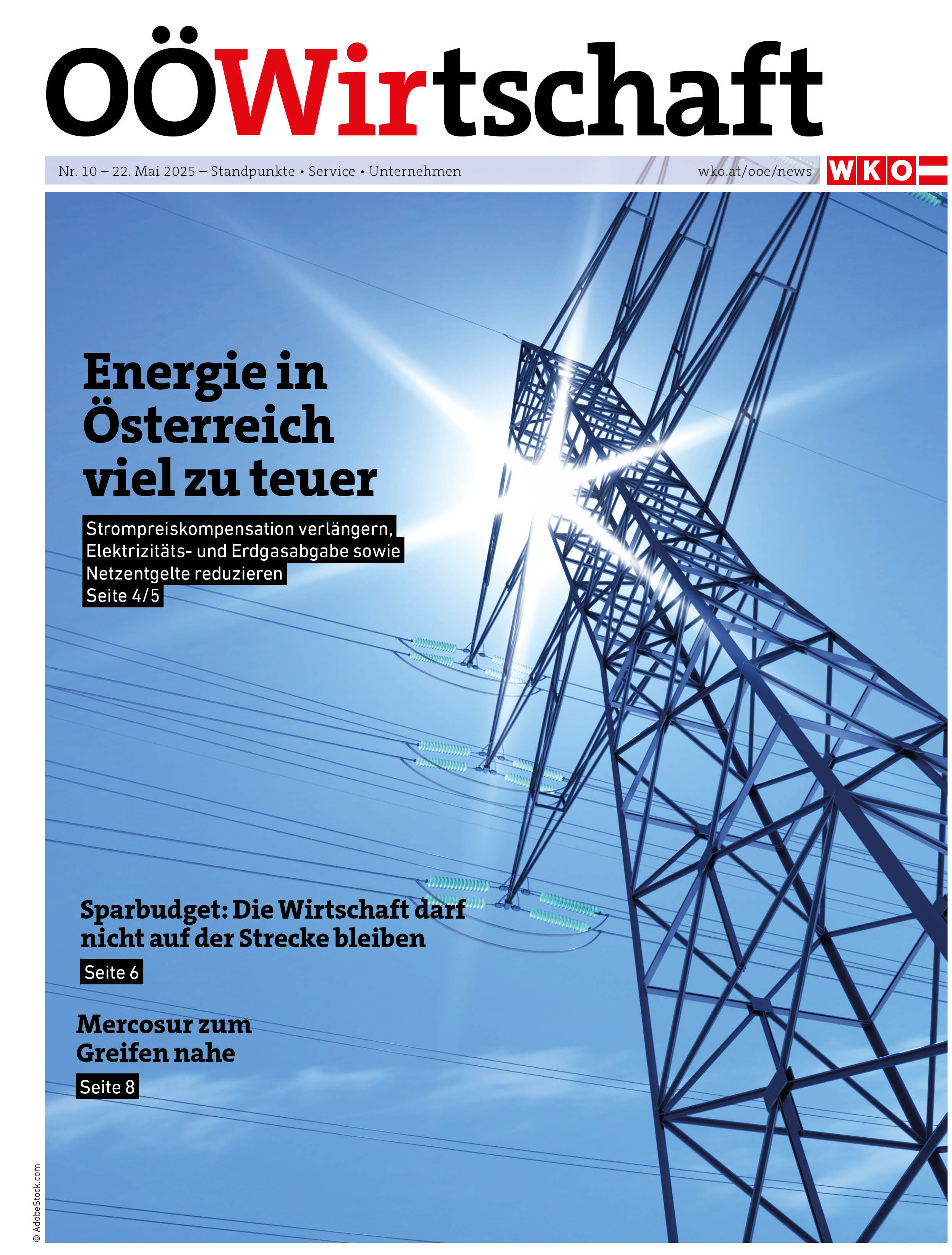 Titelseite OÖW Ausgabe 10