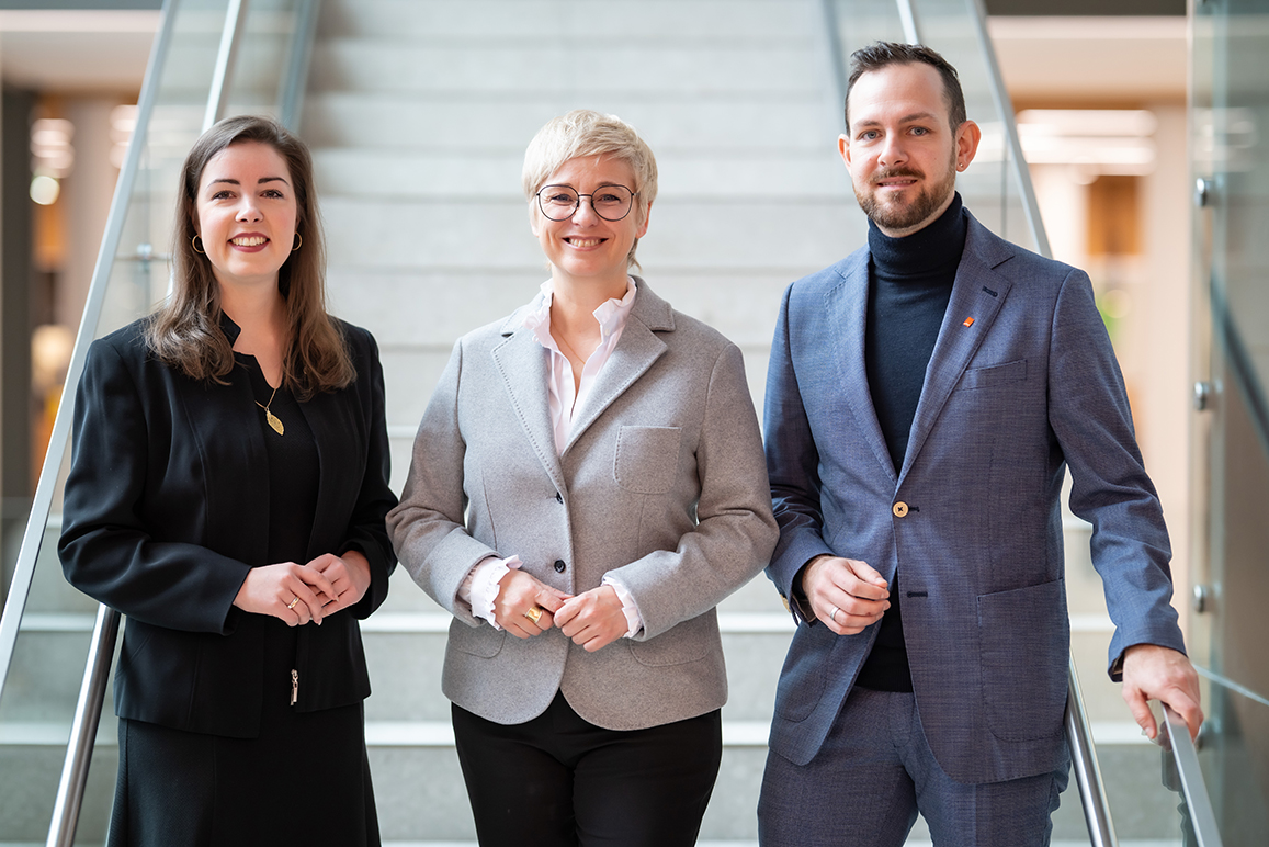 Lisa Sigl, Doris Hummer, Florian Baumgartner