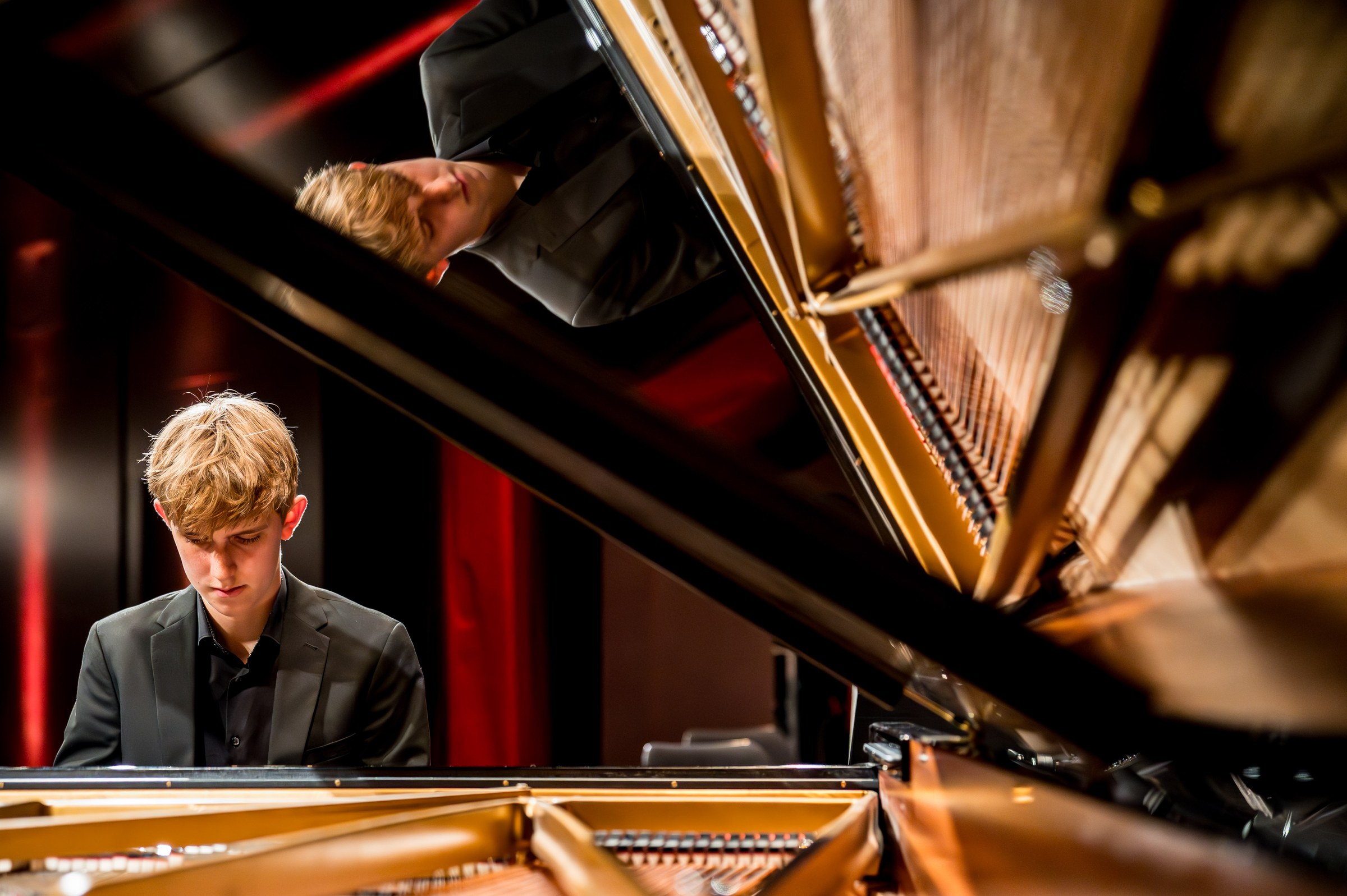 Tobias Jacob am Klavier