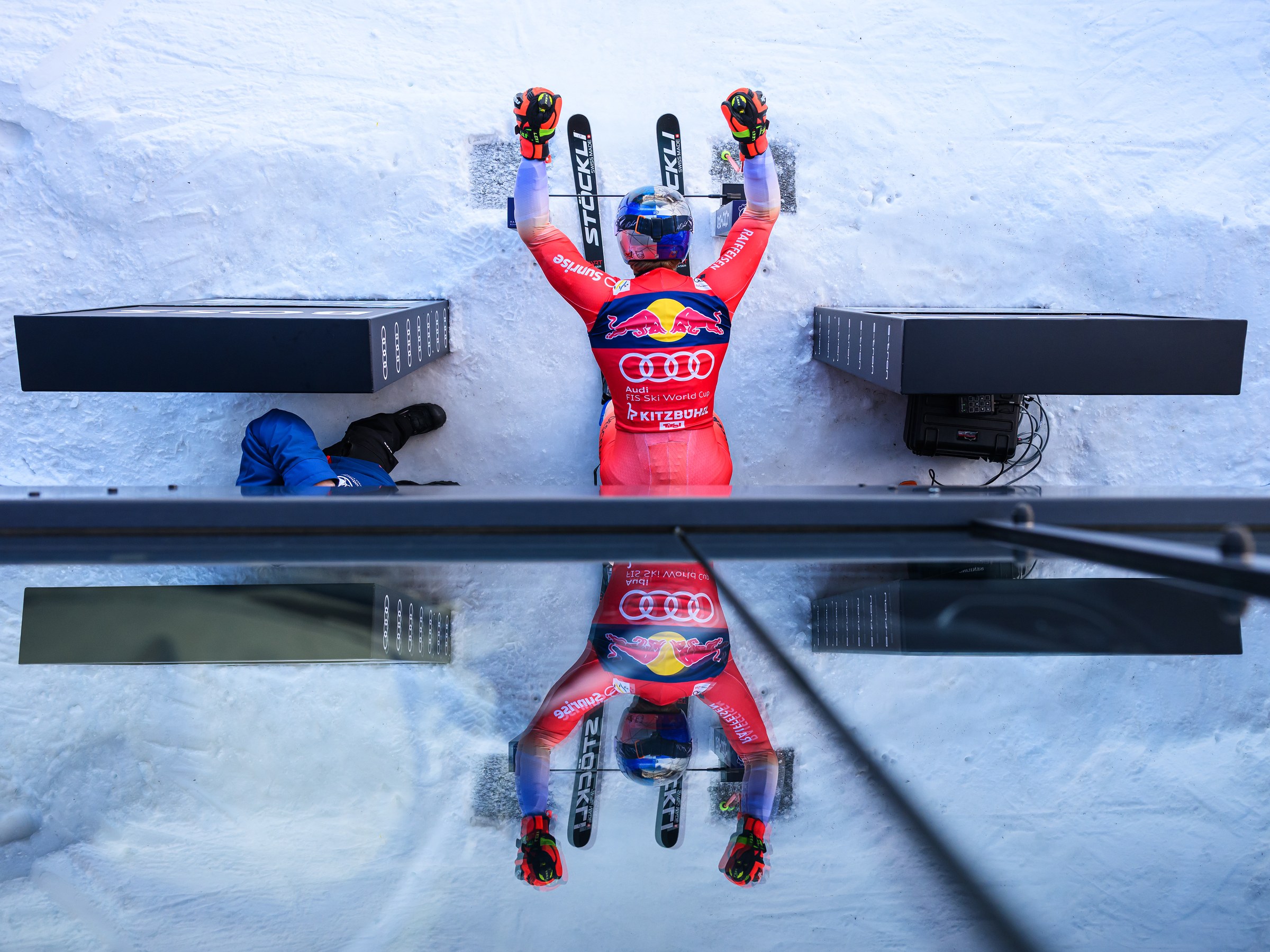 Marco Odermatt am Start