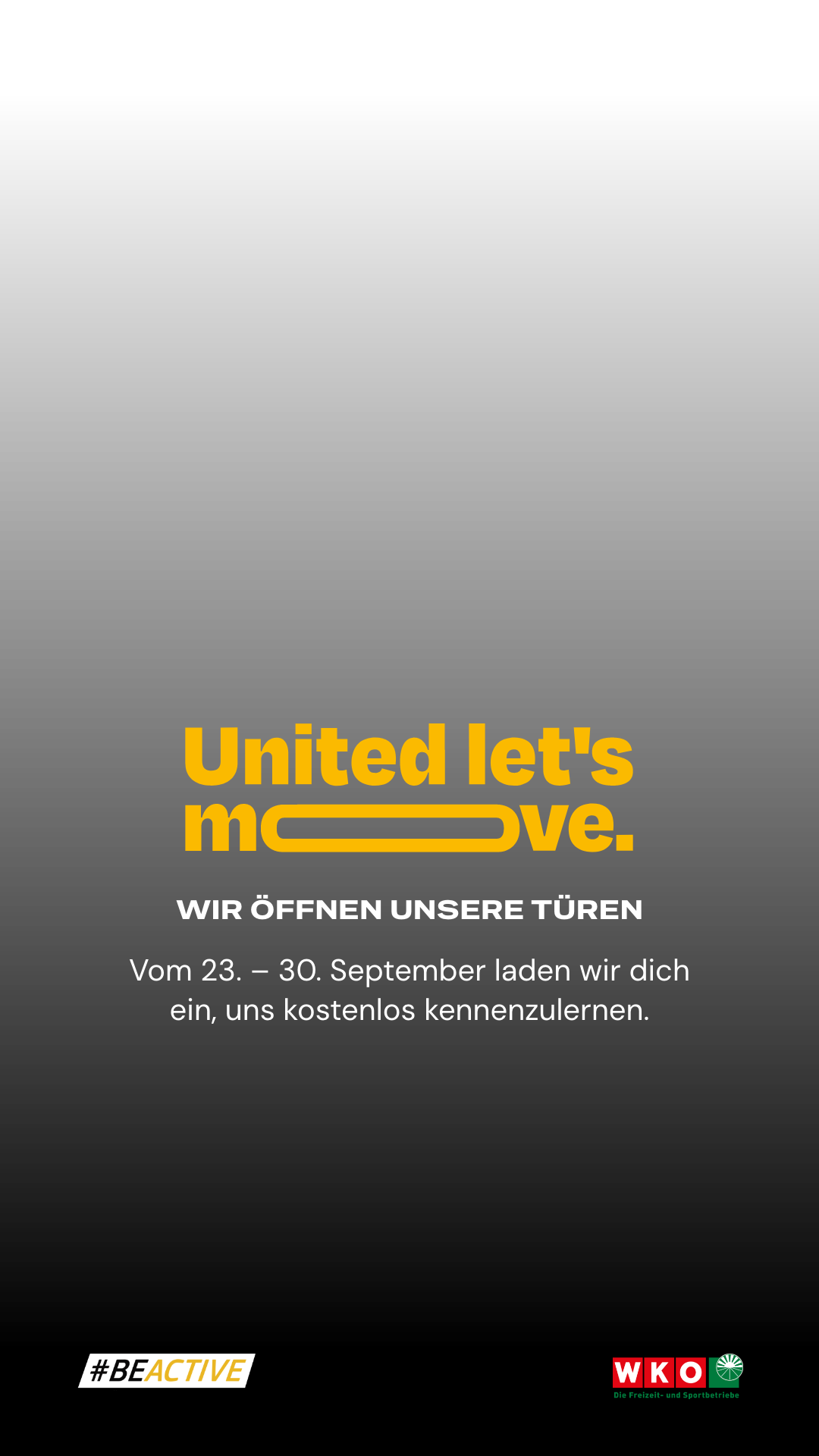 Wir &ouml;ffnen unsere T&uuml;ren