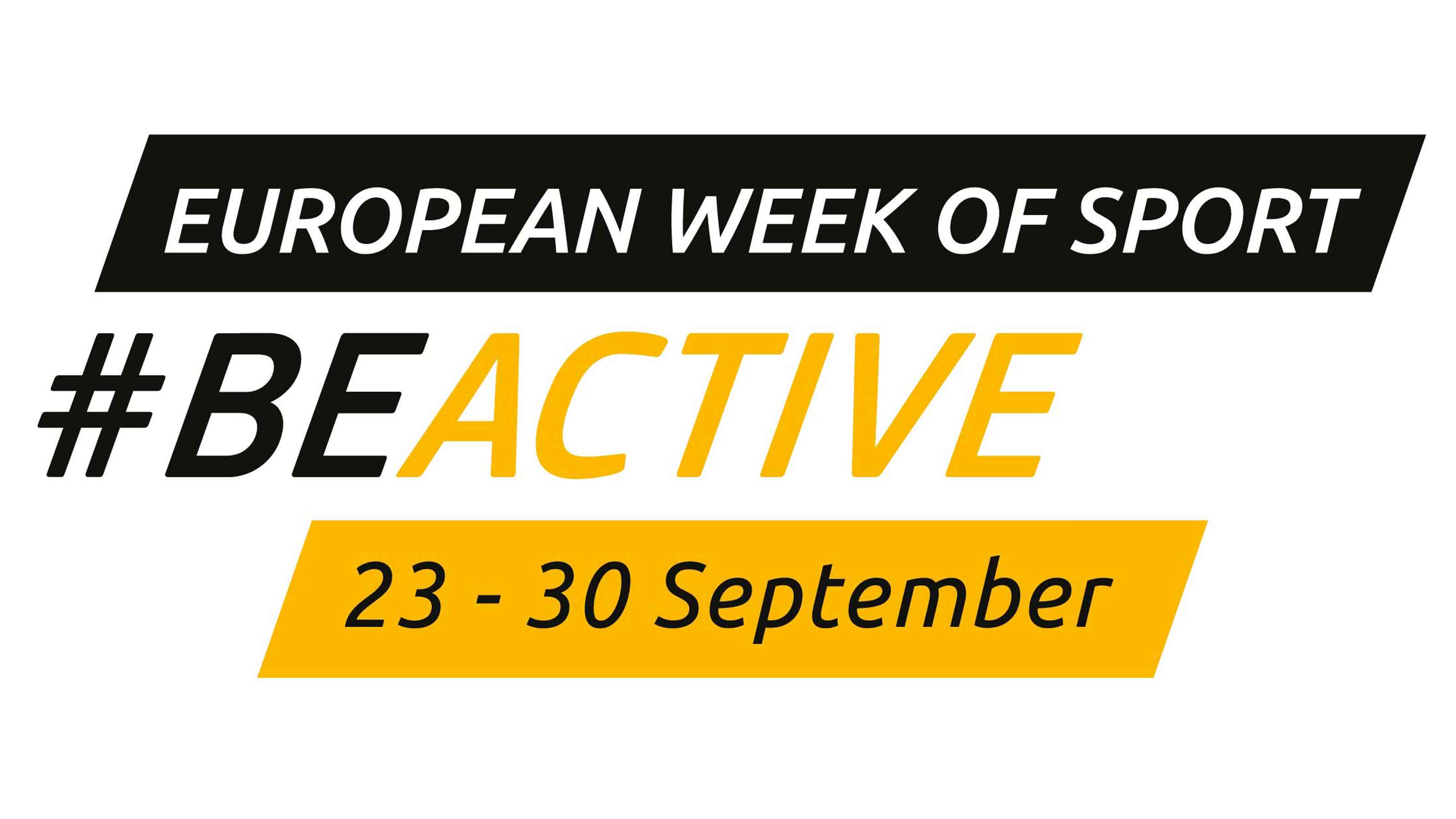 European Week Of Sport #BEACTIVE 23 - 30 September