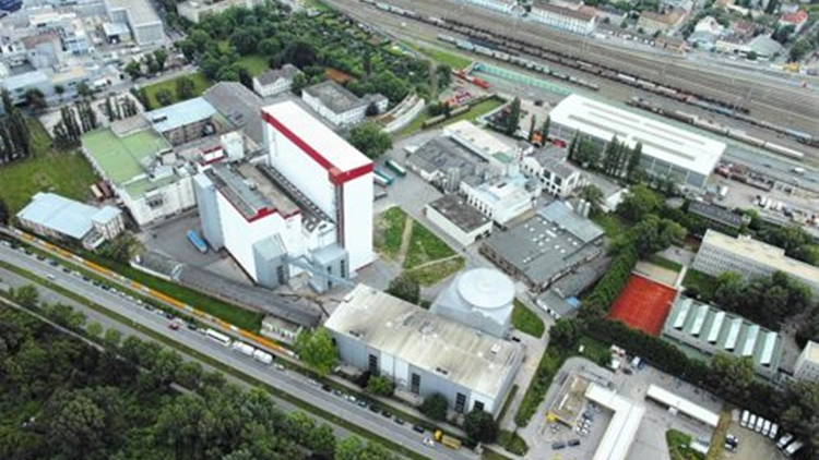 Luftansicht Malzfabrik